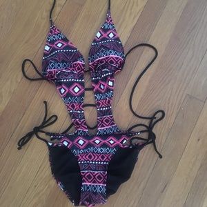 Sexy cut out swimsuit
